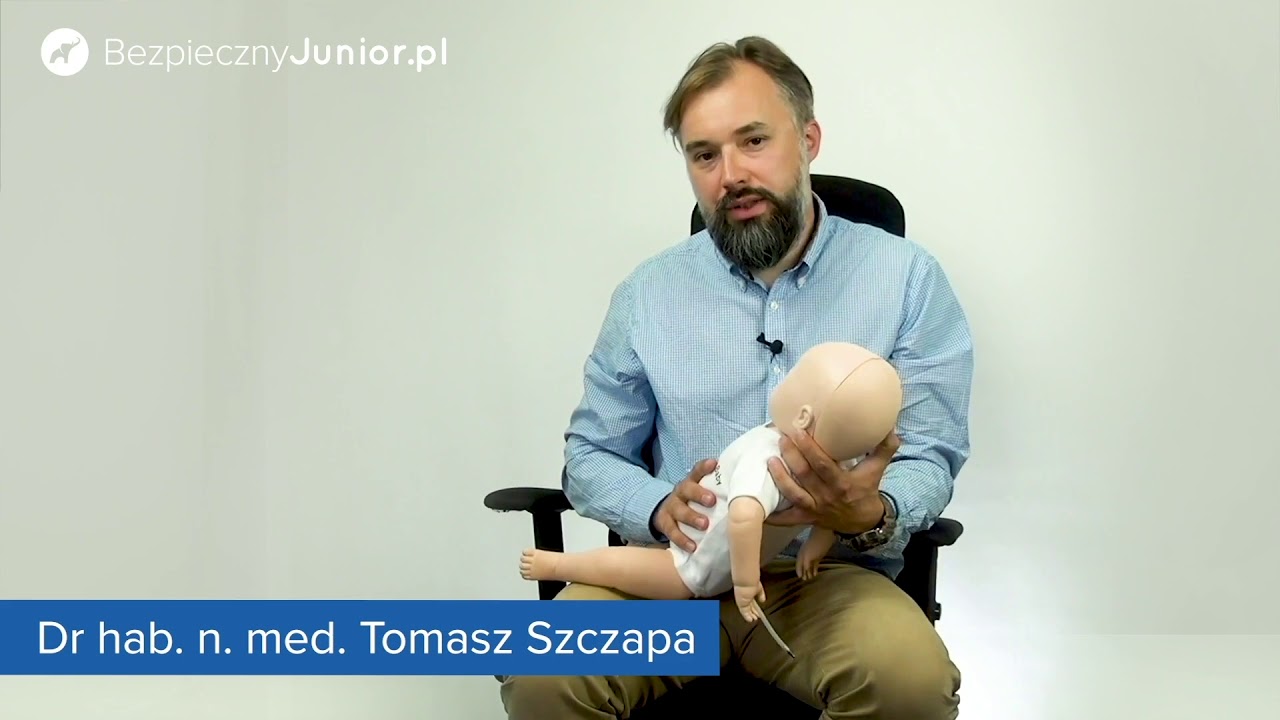 Zadławienia u dzieci do 1 roku życia [BezpiecznyJunior.pl]