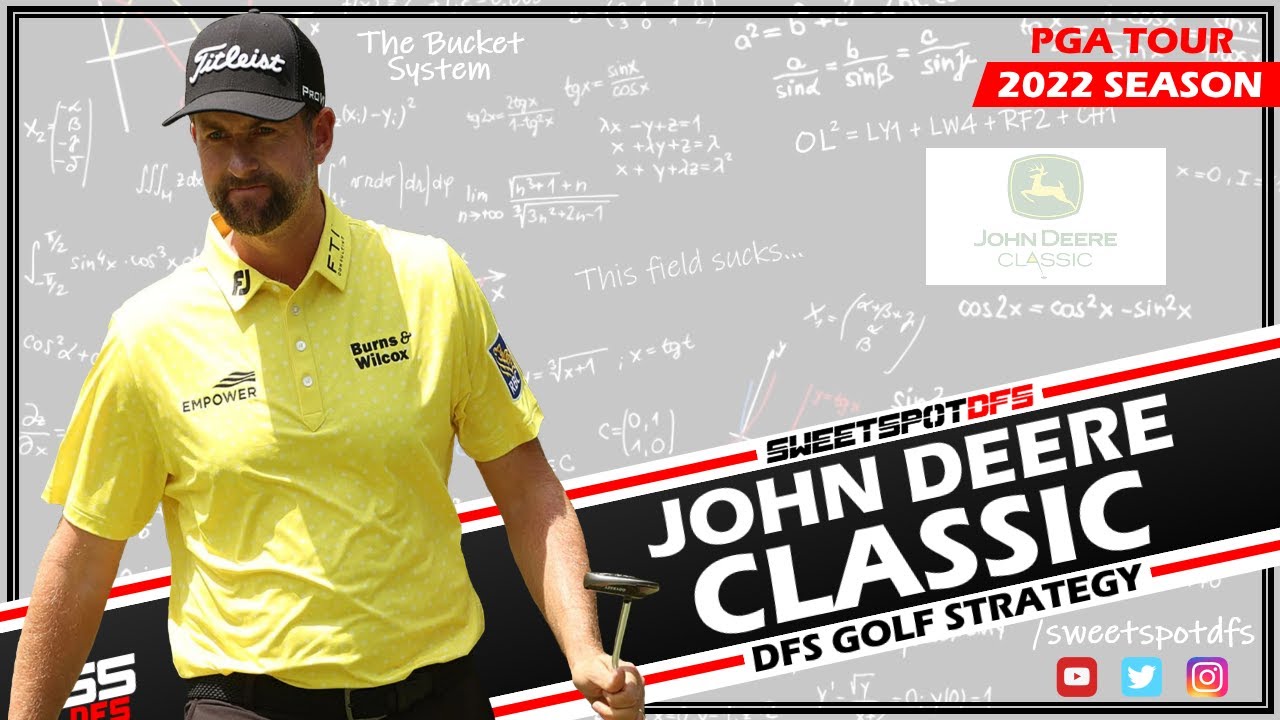 John Deere Classic | SweetSpotDFS | DFS Golf Strategy