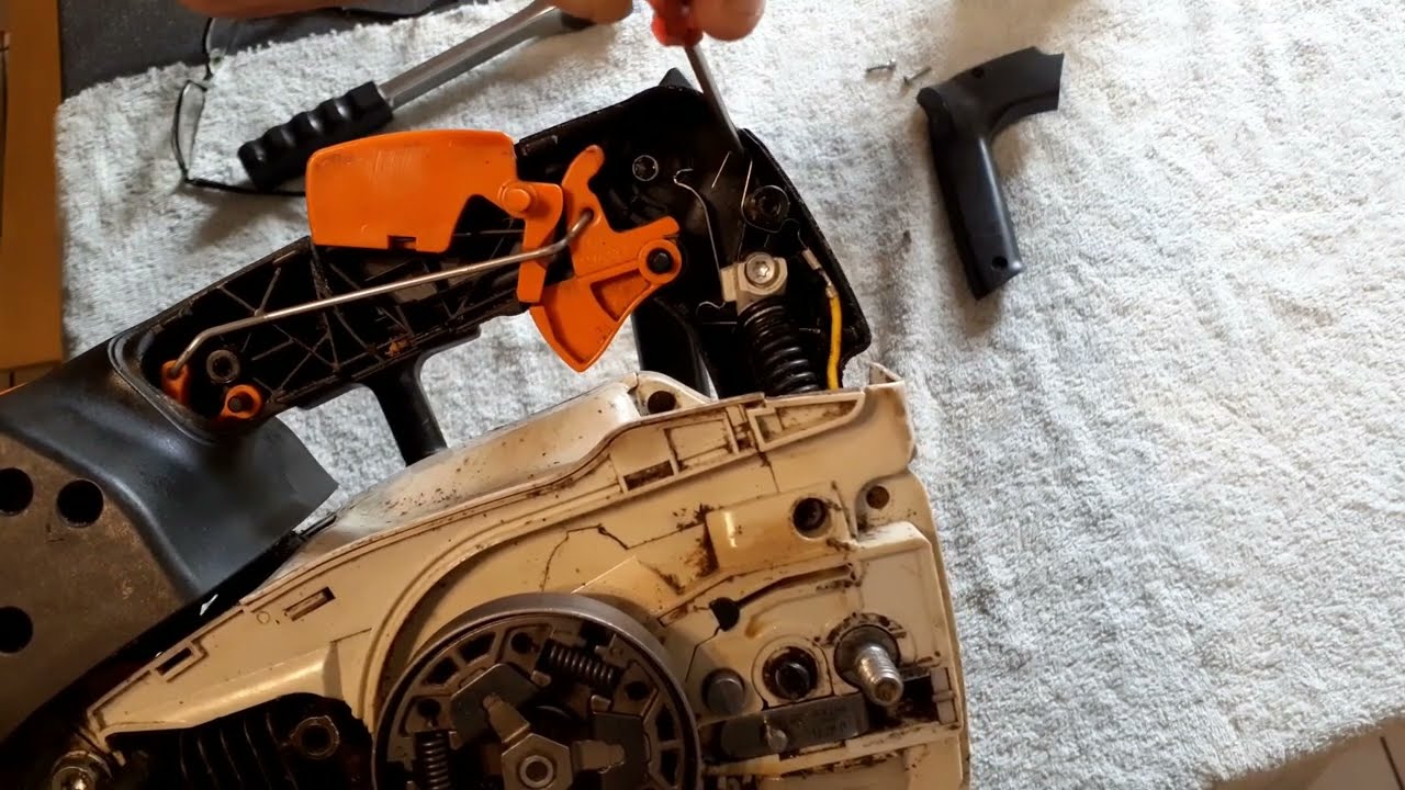 Ремонт бензопилы Stihl MS150. Неисправность электроники. УСТРАНЕНО!