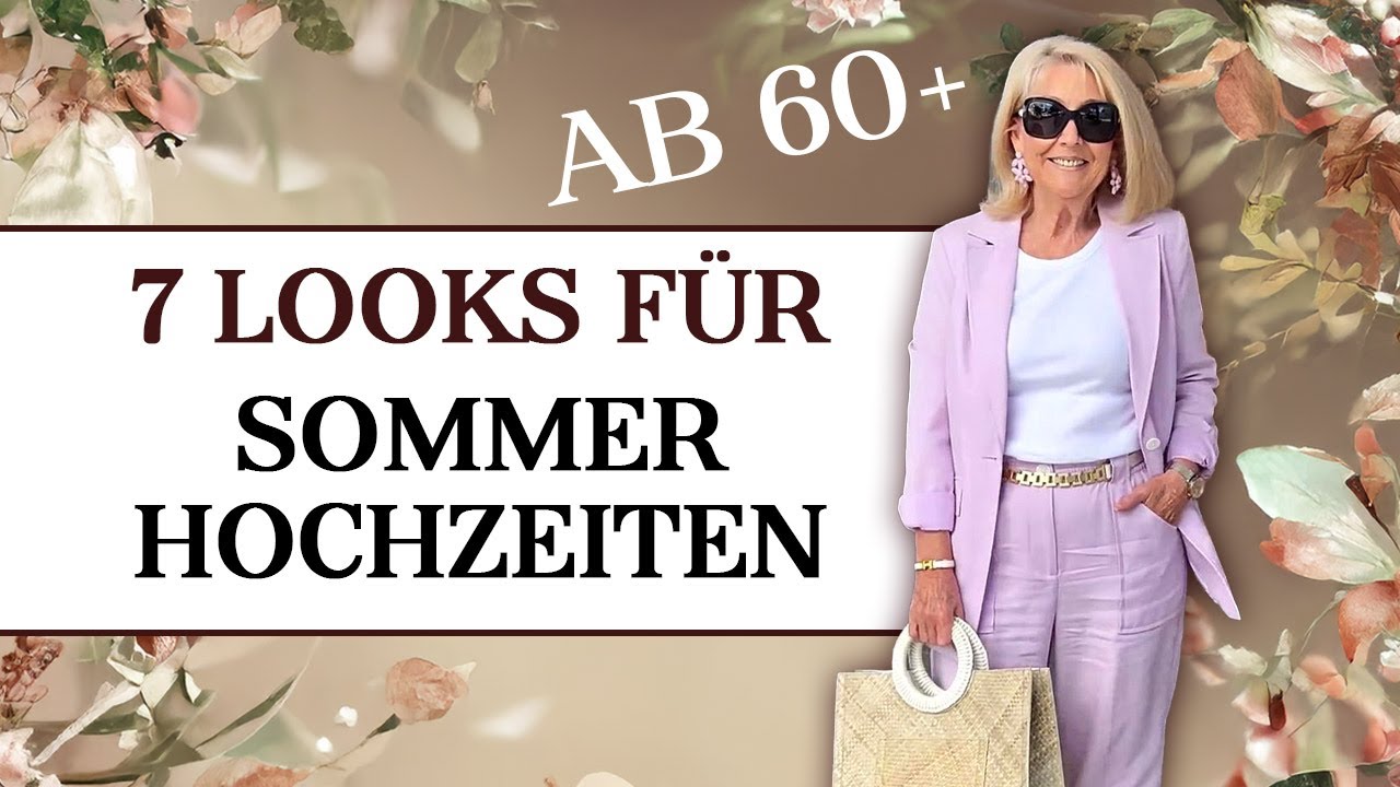 Warum wirken manche Frauen ab 60 auf Sommerhochzeiten so stilvoll?