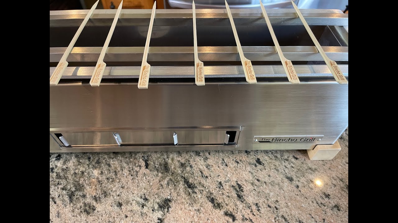 Yakitori Cooking: Dski Grillz introduces the Bincho Grill   4K