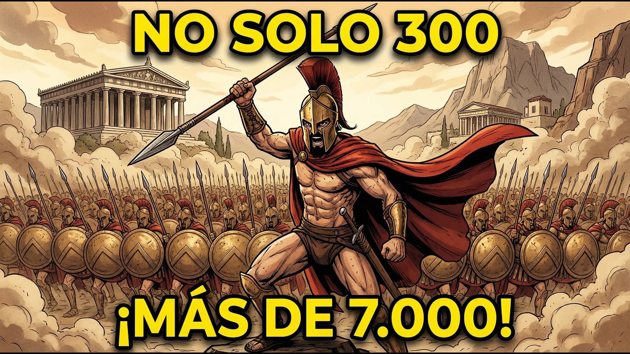 La GRAN MENTIRA de las Termópilas | 7.000 hoplitas olvidados