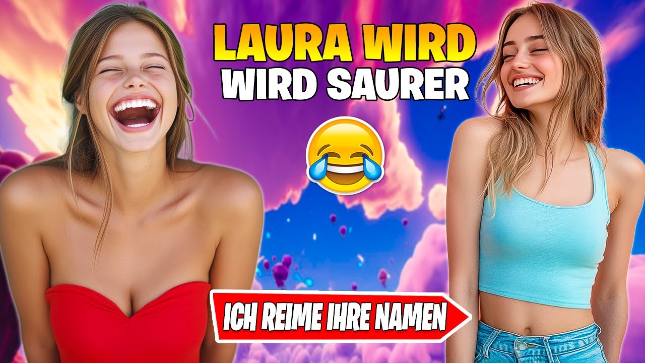 Ich REIME ihre Namen und SIE bekommen einen Ultra LACHFLASH!#4😂😂 Fortnite Random Teams