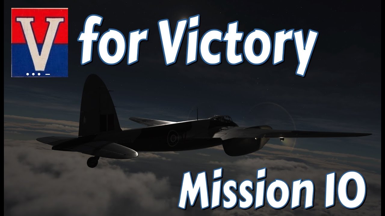 DCS Mosquito Campaign - V for Victory mission 10