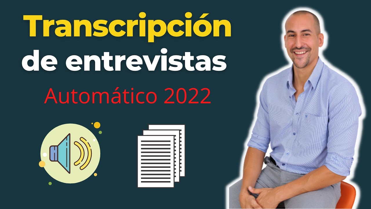 🚀 Cómo TRANSCRIBIR una ENTREVISTA | Pasar un audio a texto 👉AUTOMÁTICO