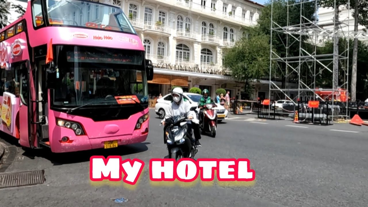 Walking to the Hotel Continental, Saigon, Vietnam 2/15/26