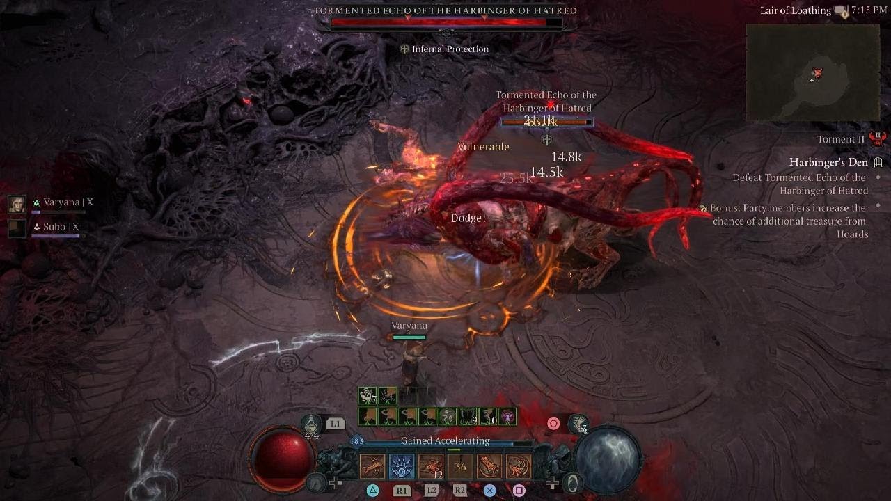 Diablo IV Harbinger of Hatred Torment II