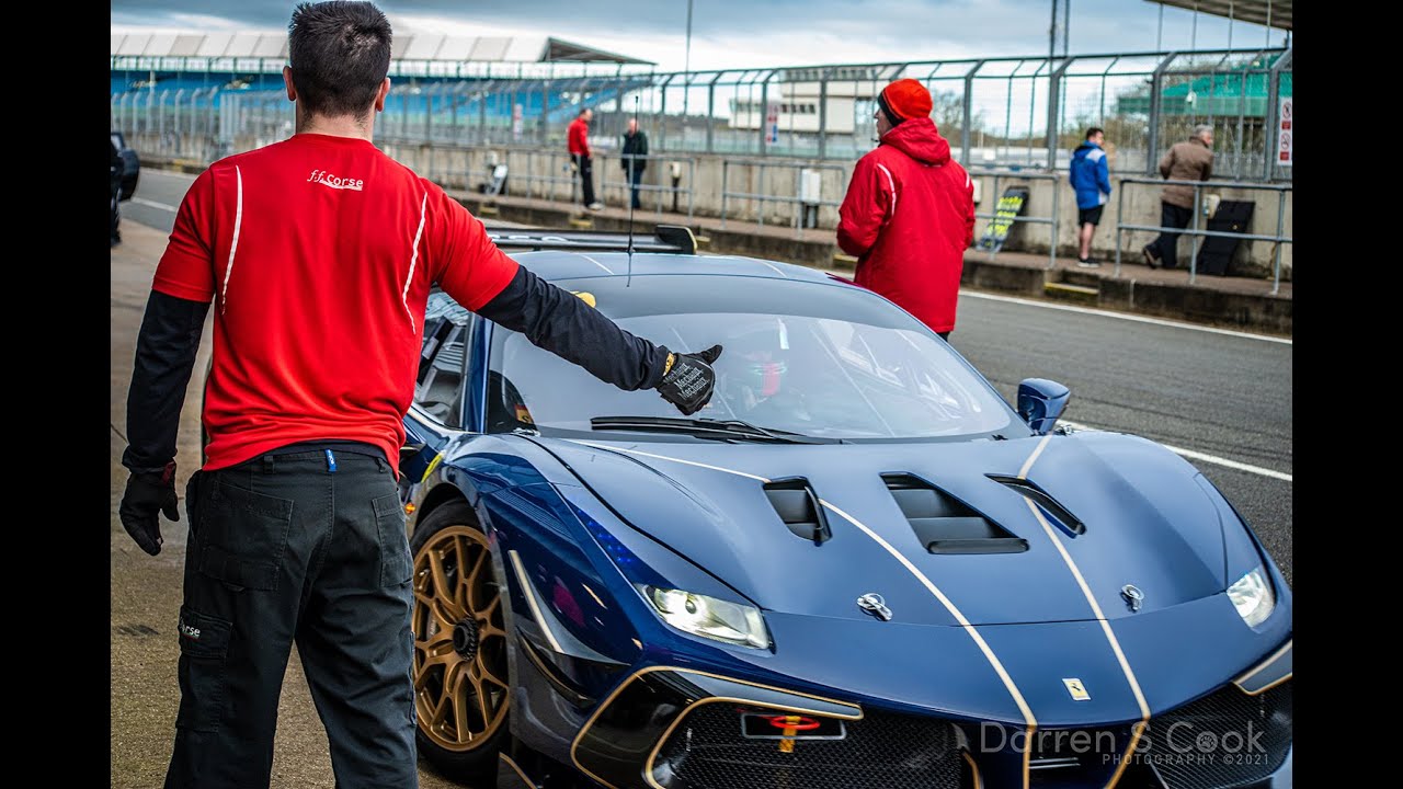 FF Corse - Racing with Ferrari. Ferrari 488 Challenge Evo at Silverstone