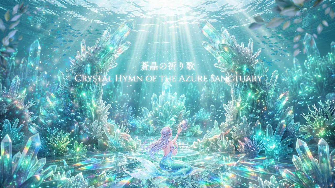 【Celtic Hymns】蒼晶の祈り歌‐Crystal Hymn of the Azure Sanctuary｜Sleep • Meditation • Relaxation