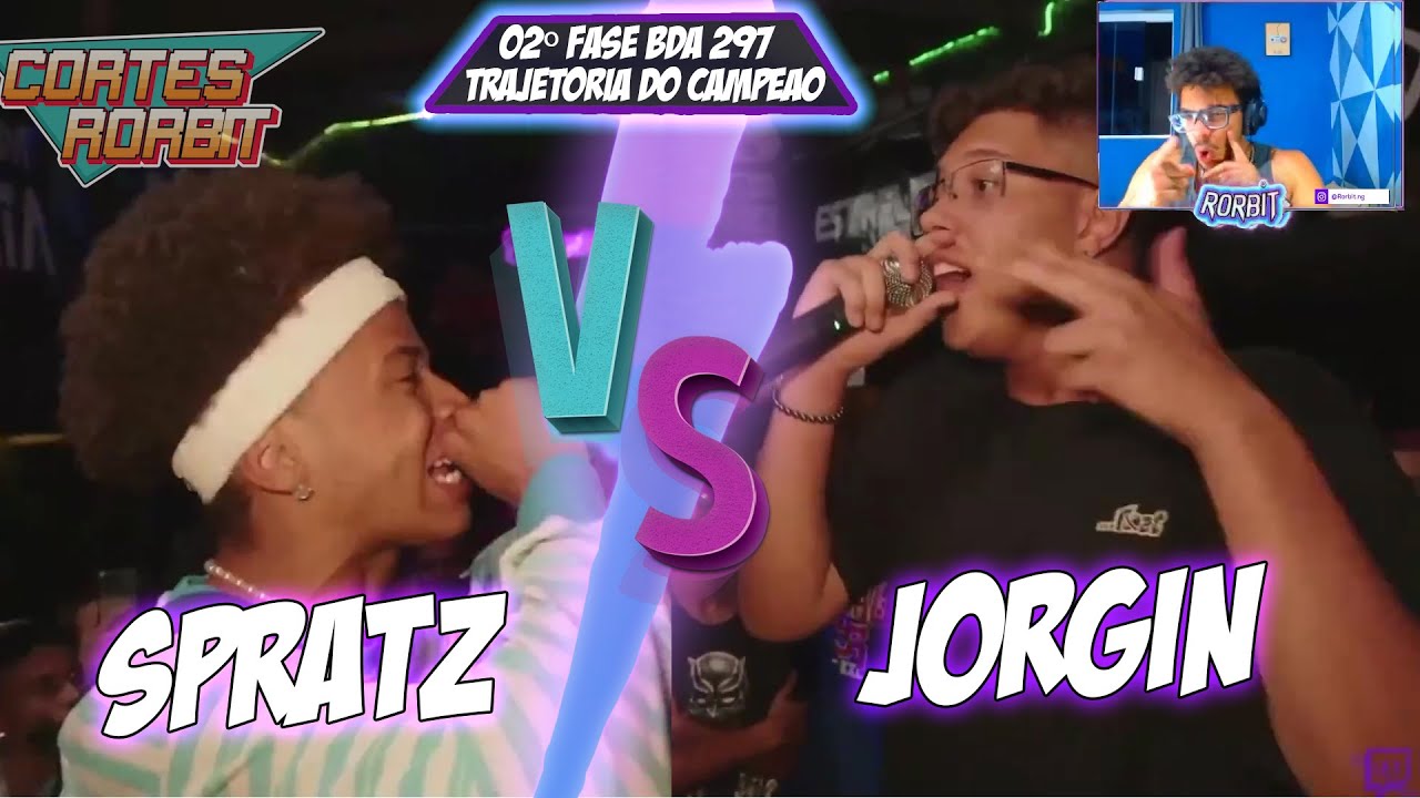 TRAJET&Oacute;RIA DO CAMPE&Atilde;O - JORGIN x SPRATZ BDA 297 |REACT| (RIMOU DEMAIS) 2/4