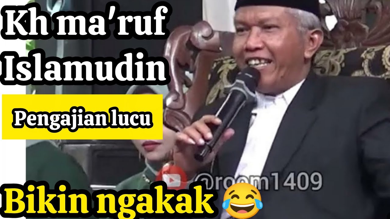 Pengajian Lucu Terbaru! Bpk Kh Ma'ruf Islamudin Yang Jaman Dulu Viral Di Radio 