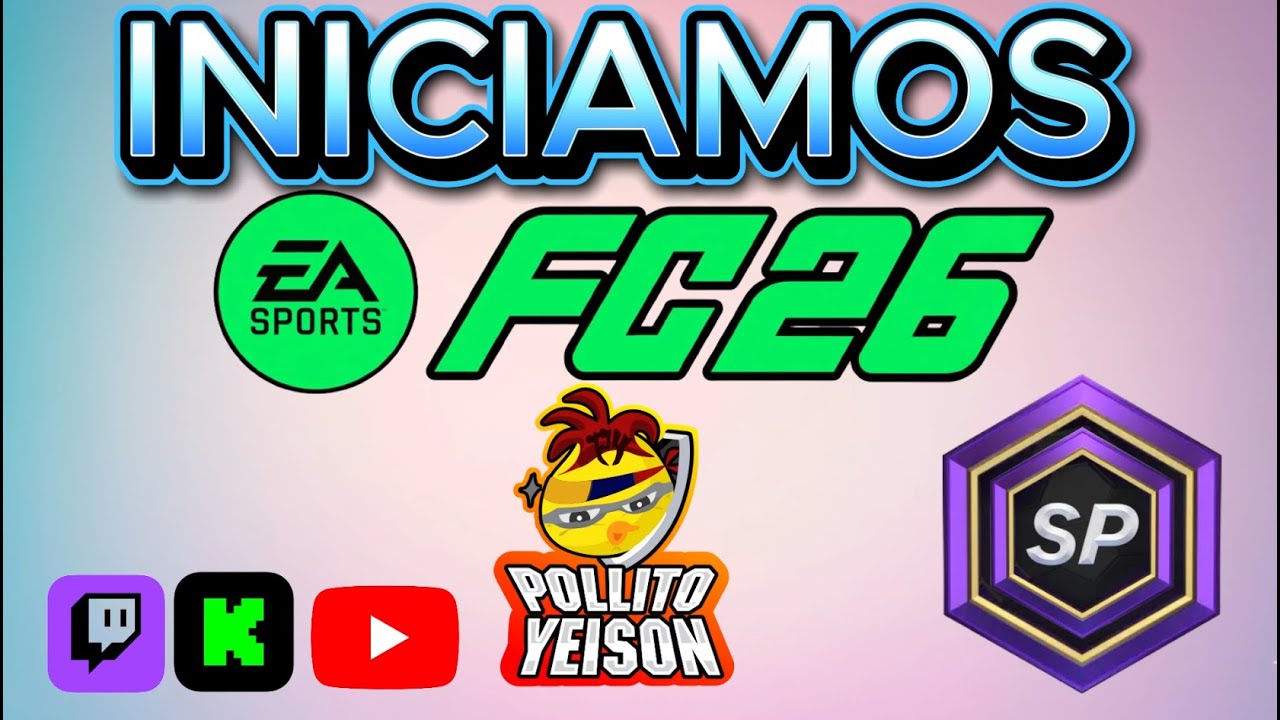 JUGAMOS RIVALS Y COMPLETAMOS PUNTOS  EA FC26 ACOMPÁÑAME POLLUELO SI NO PECHEAMOS EN LOS PARTIDOS