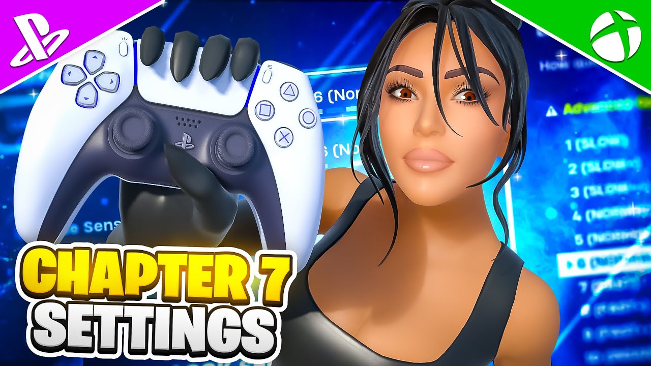 NEW BEST Controller Settings For Fortnite Chapter 7! (PS4/PS5/Xbox/PC)