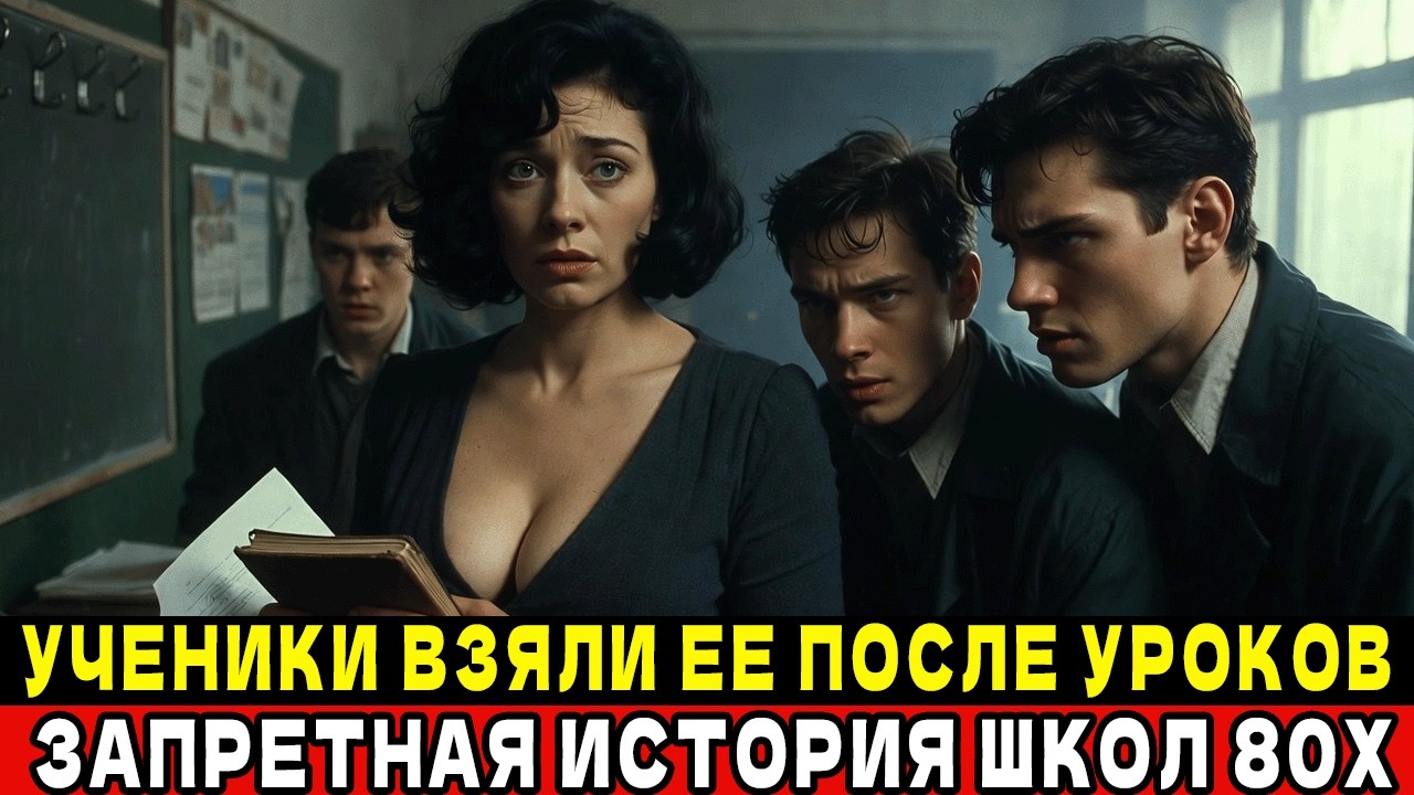 УЧЕНИКИ КАЖДЫЙ ДЕНЬ после уроков ШАНТАЖИРОВАЛИ учительницу. Тайна школ СССР!