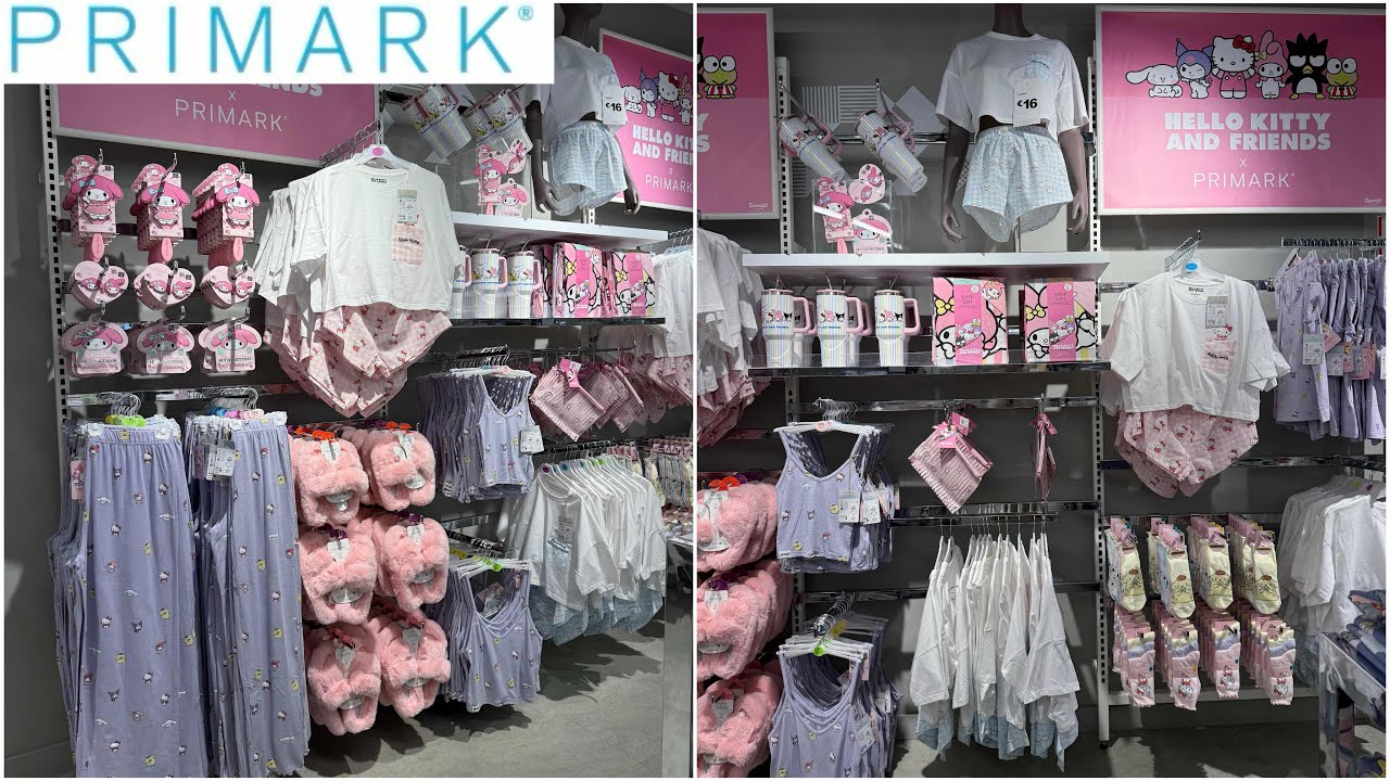 Primark women’s pyjamas new collection / April 2025