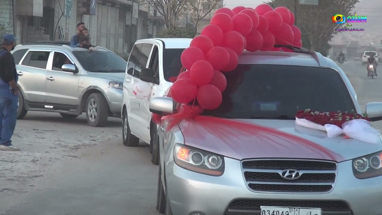 زفة العريس بشار احمد بدا افراح اهالي الدانا