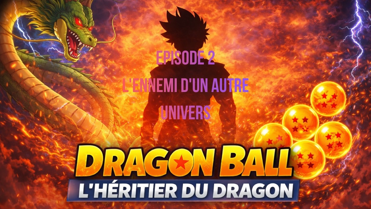 EPISODE 2!!L'ENNEMI D'UN AUTRE UNIVERS!!! DRAGON BALL L'HERITIER DU DRAGON