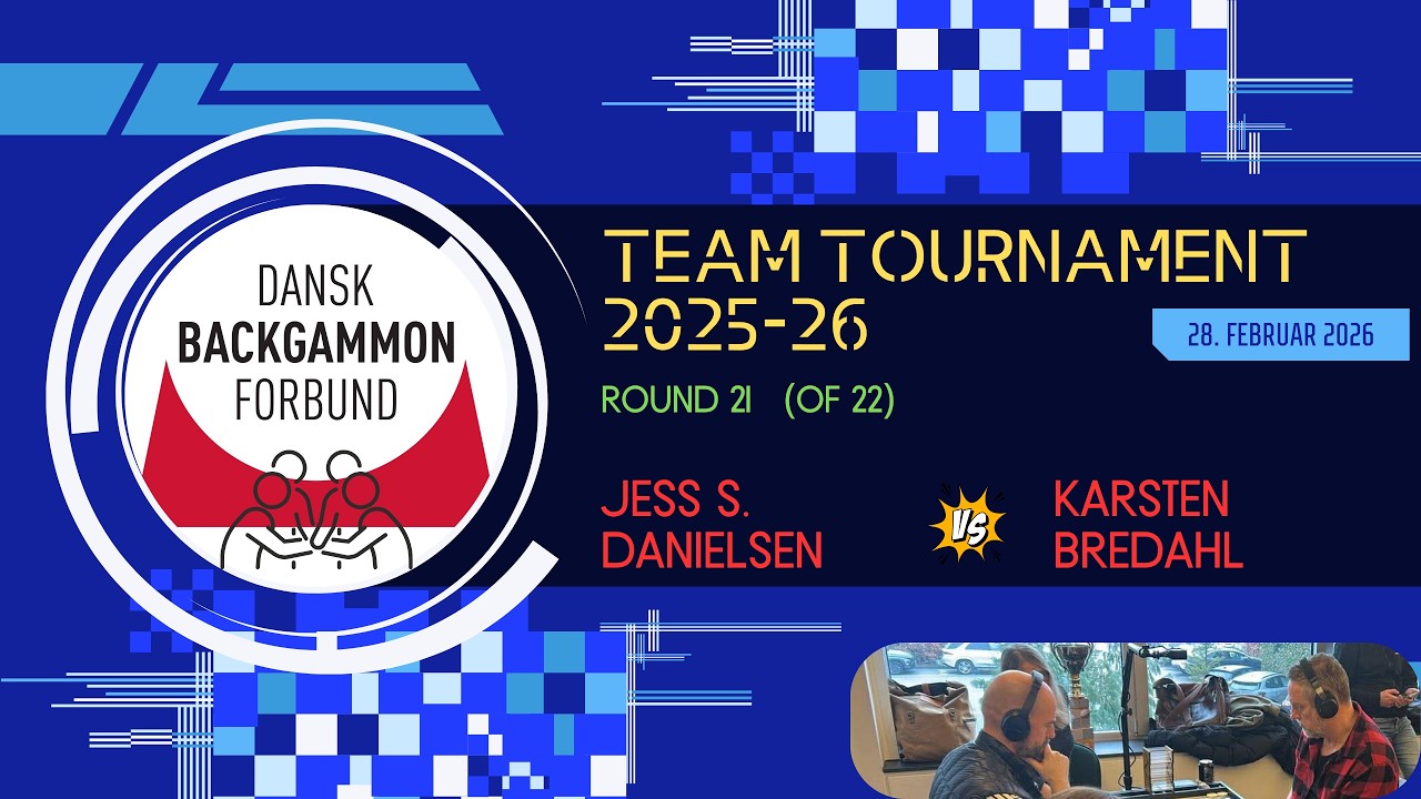Team 2025-26 (match 21 of 22), J. Danielsen vs K. Bredahl