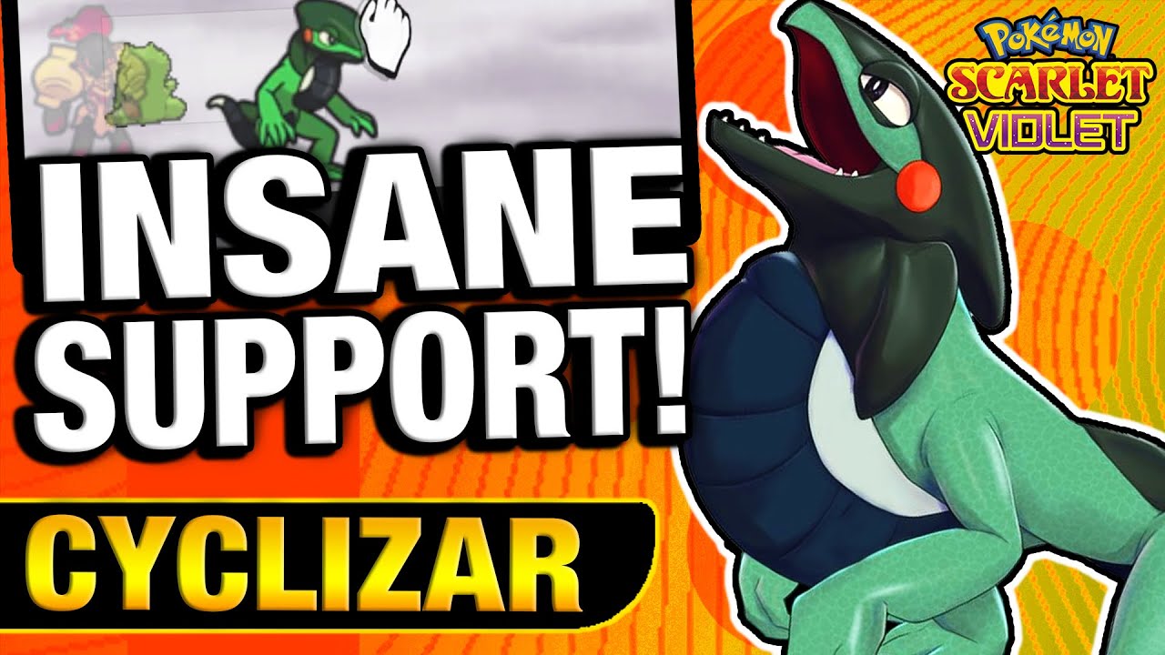 Shed tail is SO BROKEN!! Cyclizar Moveset Guide! - Pok&eacute;mon Scarlet & Violet