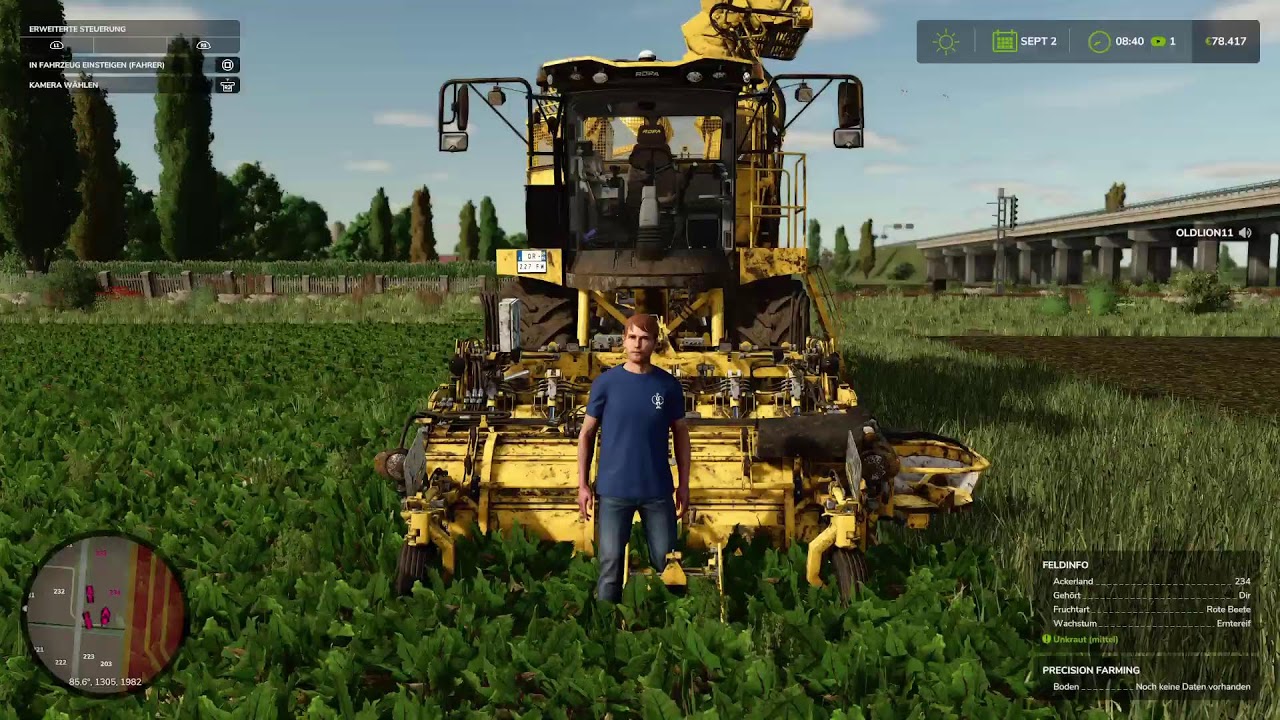 LS25-PS5 Der Gemüsehof rote Beete Ernte