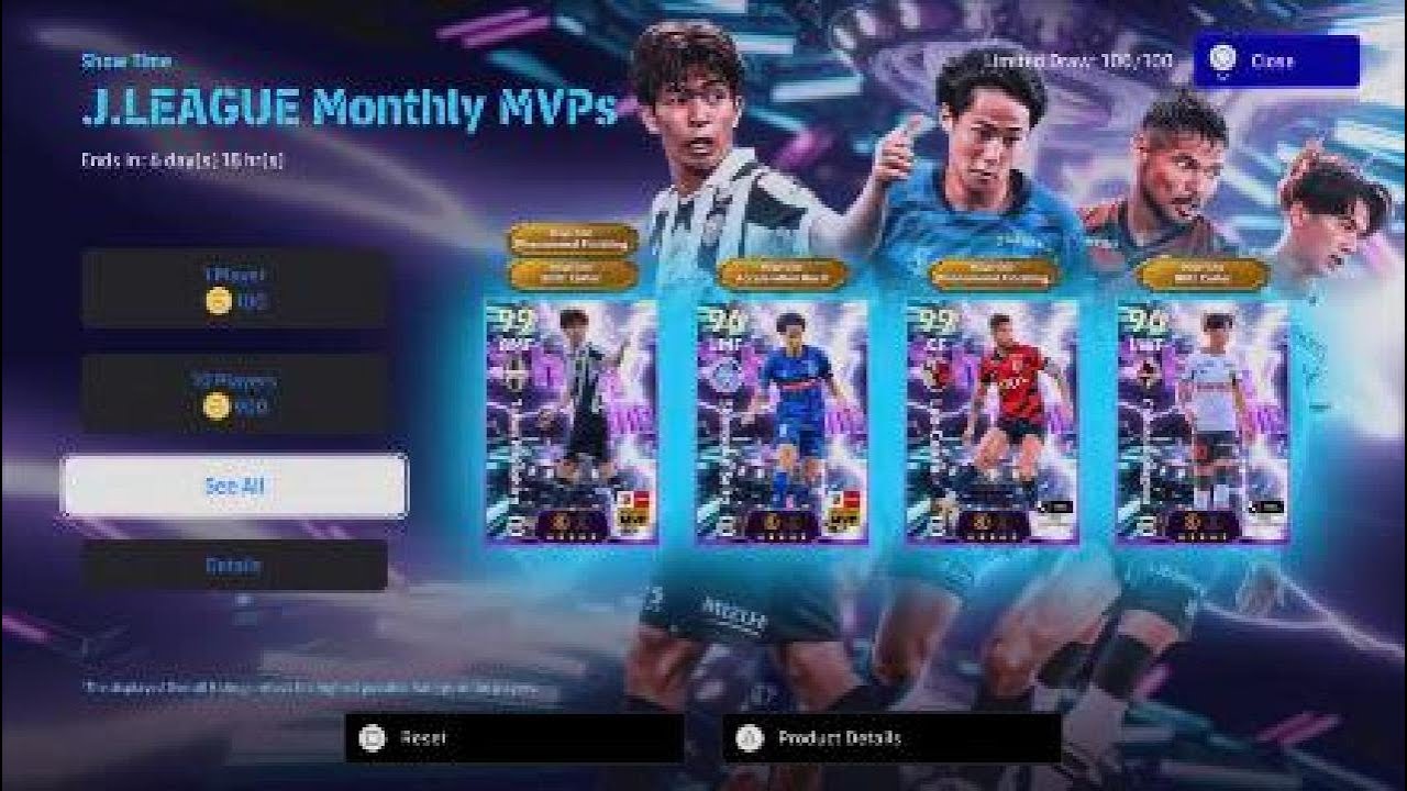 J.League Monthly MVPs
