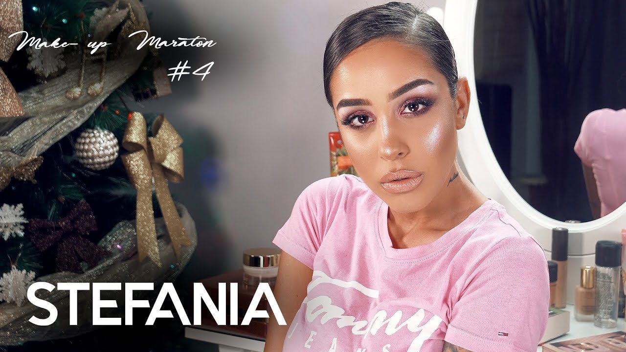 MARATON de MAKE-UP #4 🎄💎💄 | Stefania's Vlog