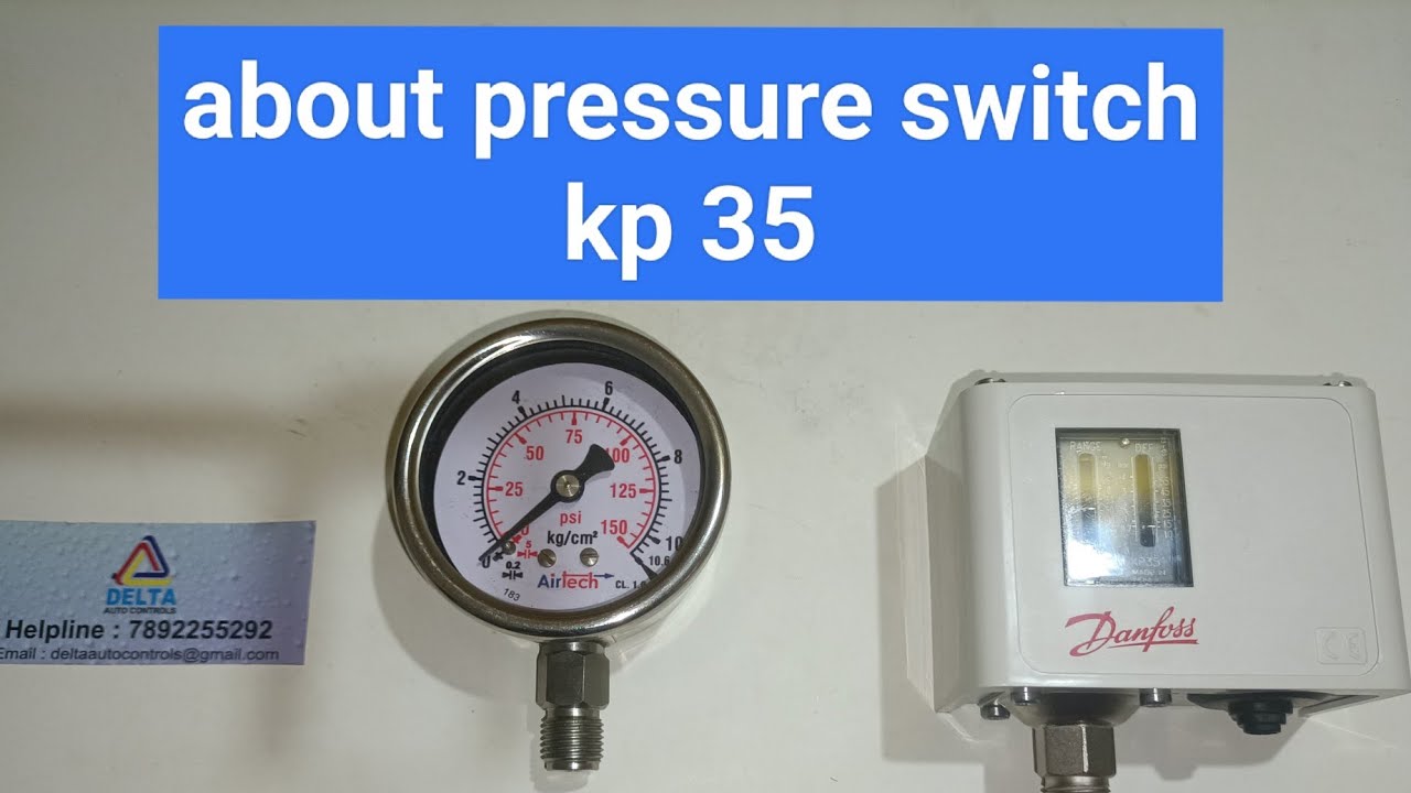 how to use pressure switch kp 36 ( telugu)