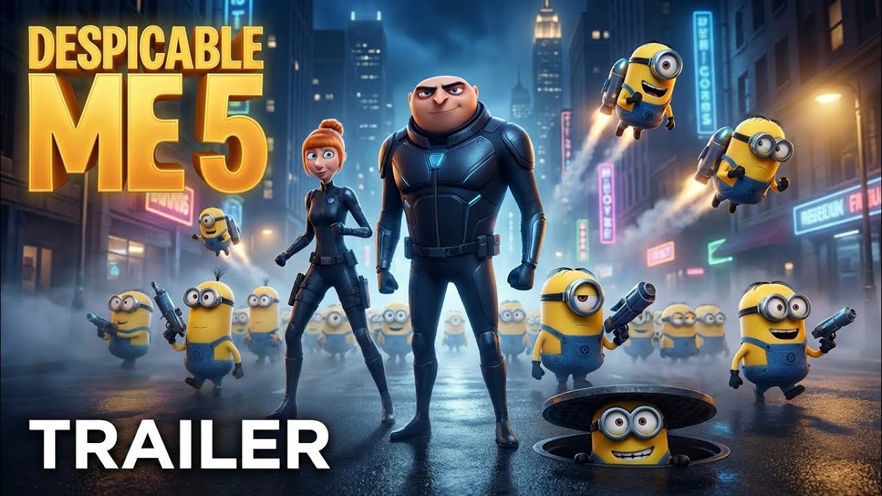 DESPICABLE ME 5 (2026) &ndash; Official Trailer | Gru & Minions Return | 8K Cinematic