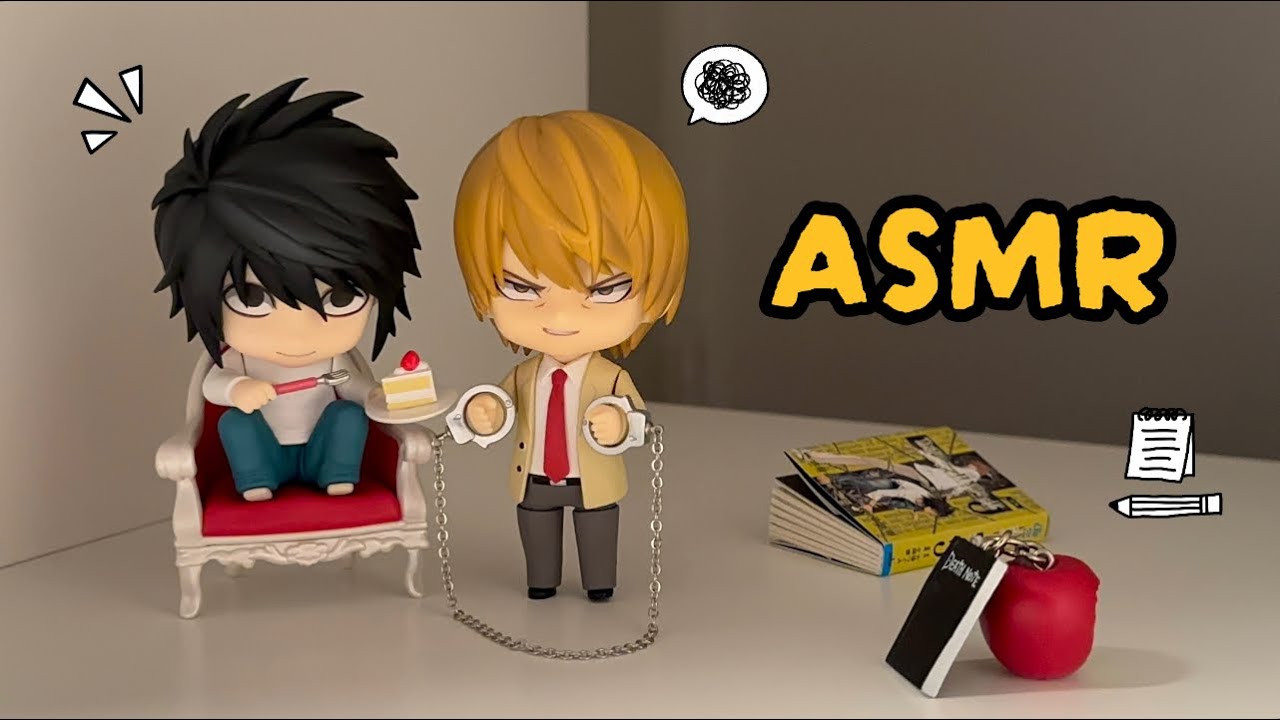 【OTAKU ASMR🎧】 Chill Chill치 못한 오타쿠가 데스노트 넨도로이드 조립하는 영상🛠 (사카모토데이즈 한스푼) ㅣ 피규어・가챠・굿즈 언박싱 ASMR ㅣ 오타쿠 브이로그