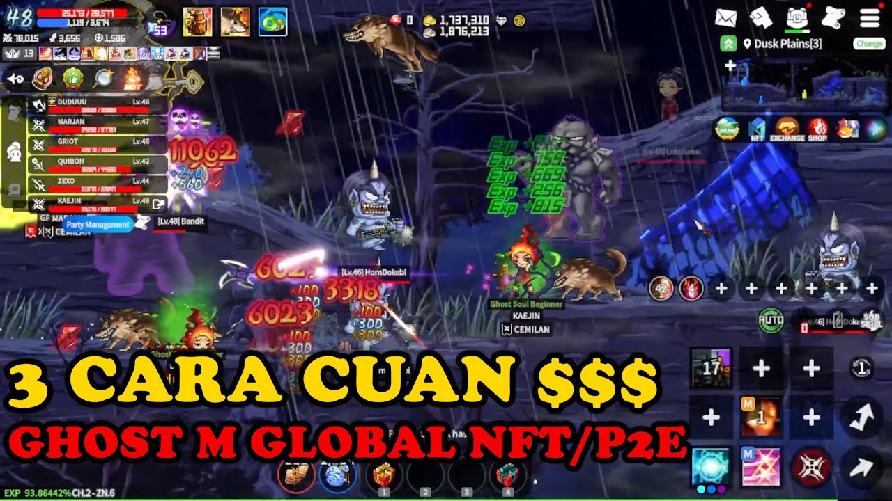 3 CARA CUAN DI GHOST M GLOBAL!