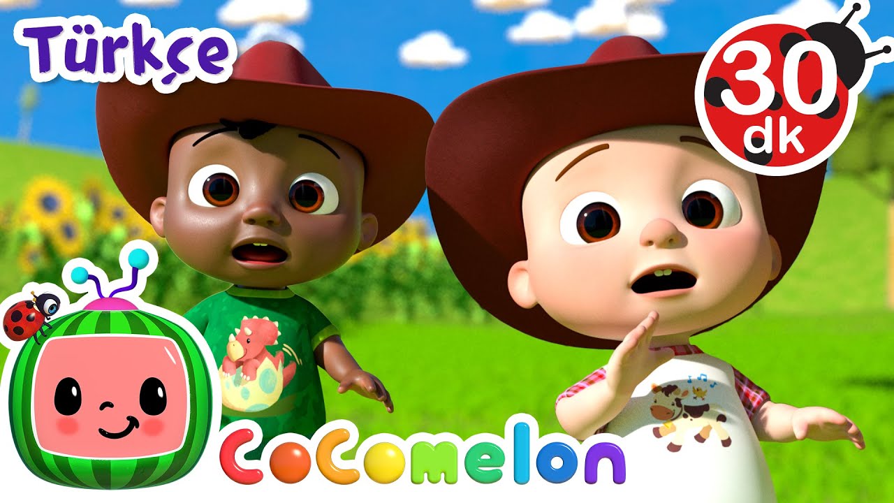 Kovboy JJ ve Uçan Koyunlar! 🤠🐑 | CoComelon Türkçe | Çizgi Film | Bebek Şarkıları