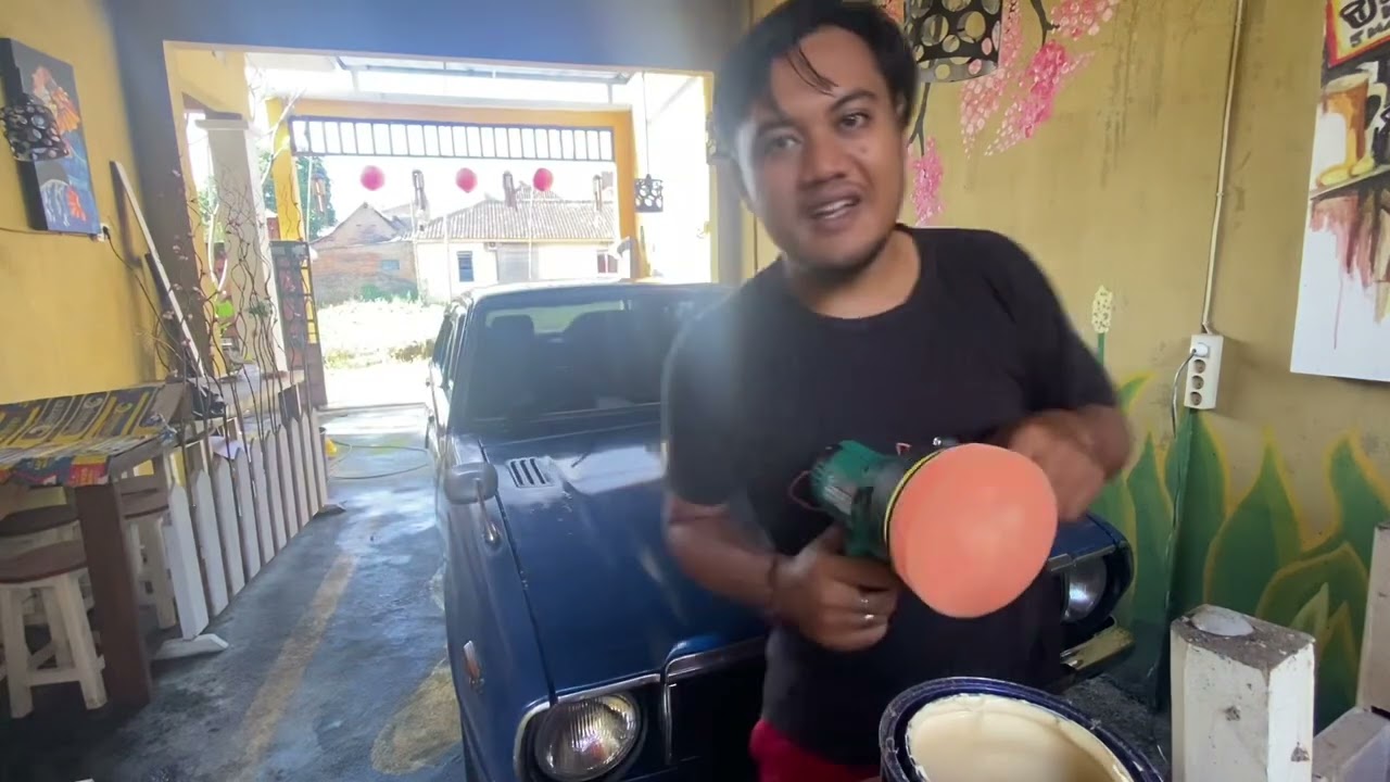 DIY POLES DETAILING MOBIL TUA |Vlog RAHAYU