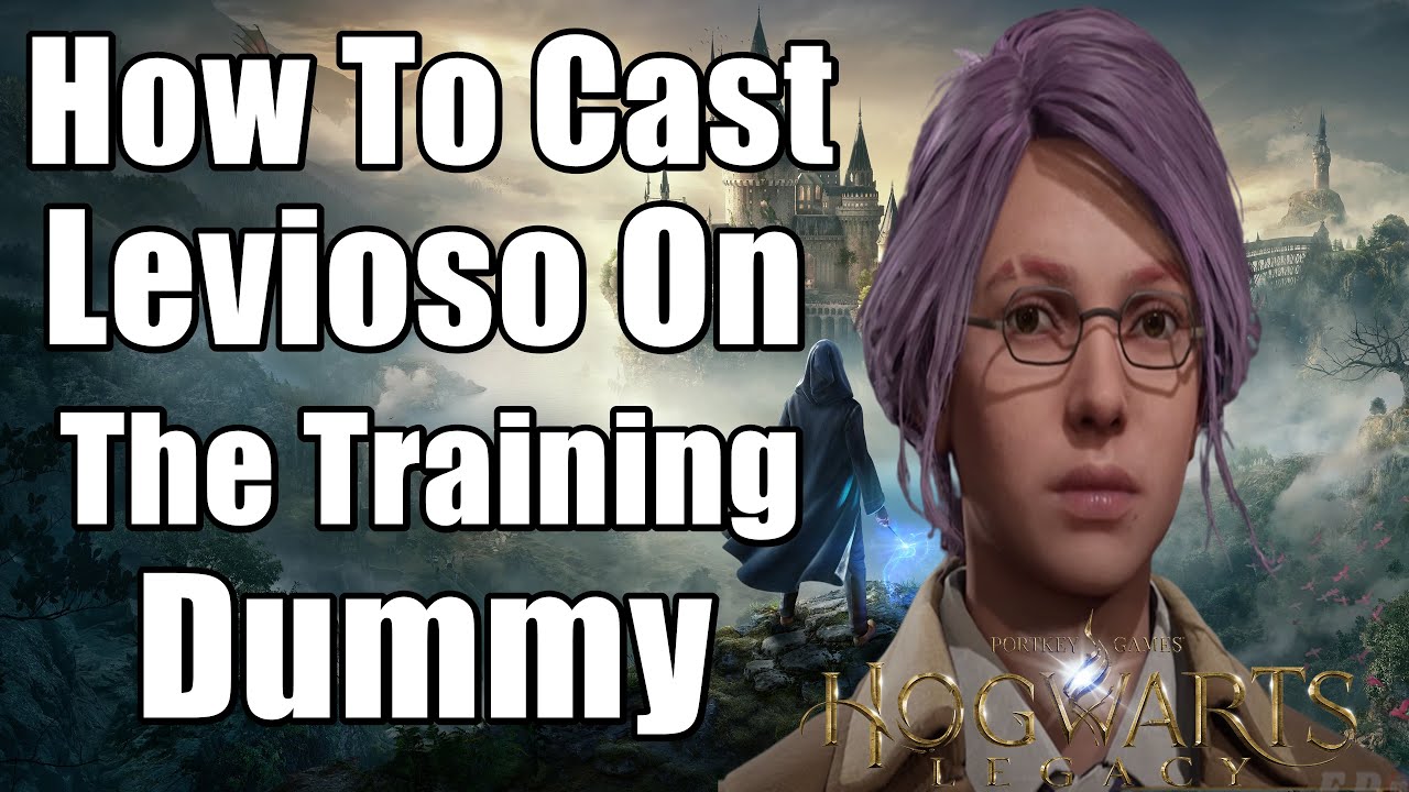 Hogwarts Legacy - How To Cast Levioso On The Training Dummy
