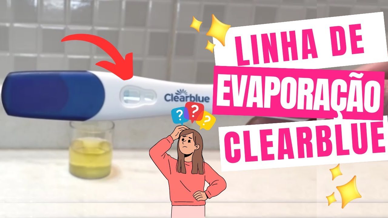 COMO SABER SE É LINHA DE EVAPORAÇÃO OU TESTE DE GRAVIDEZ POSITIVO?