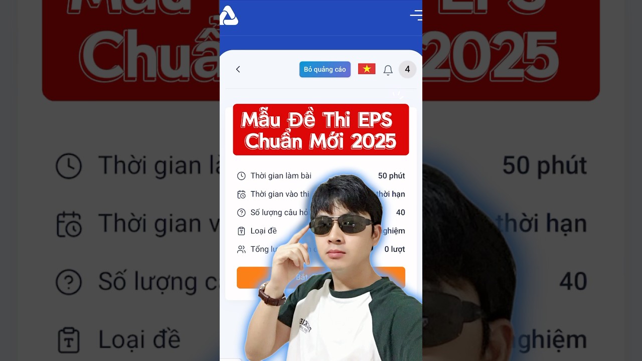 Cấu tr&uacute;c đề thi Eps chuẩn mới 2025.Bạn n&agrave;o muốn l&agrave;m thử ko? #quynhhaepskorea