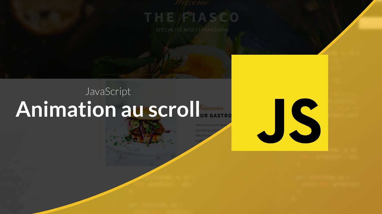 Tutoriel JavaScript : Apparition au défilement