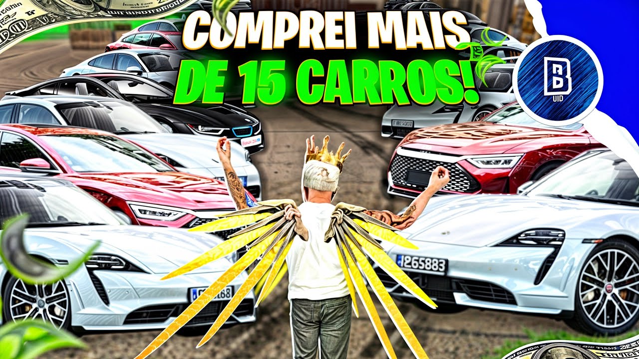 Rio Rise | COMPREI TODOS OS CARROS NO LEILÃO DO RIO RISE RP 🤑🤑