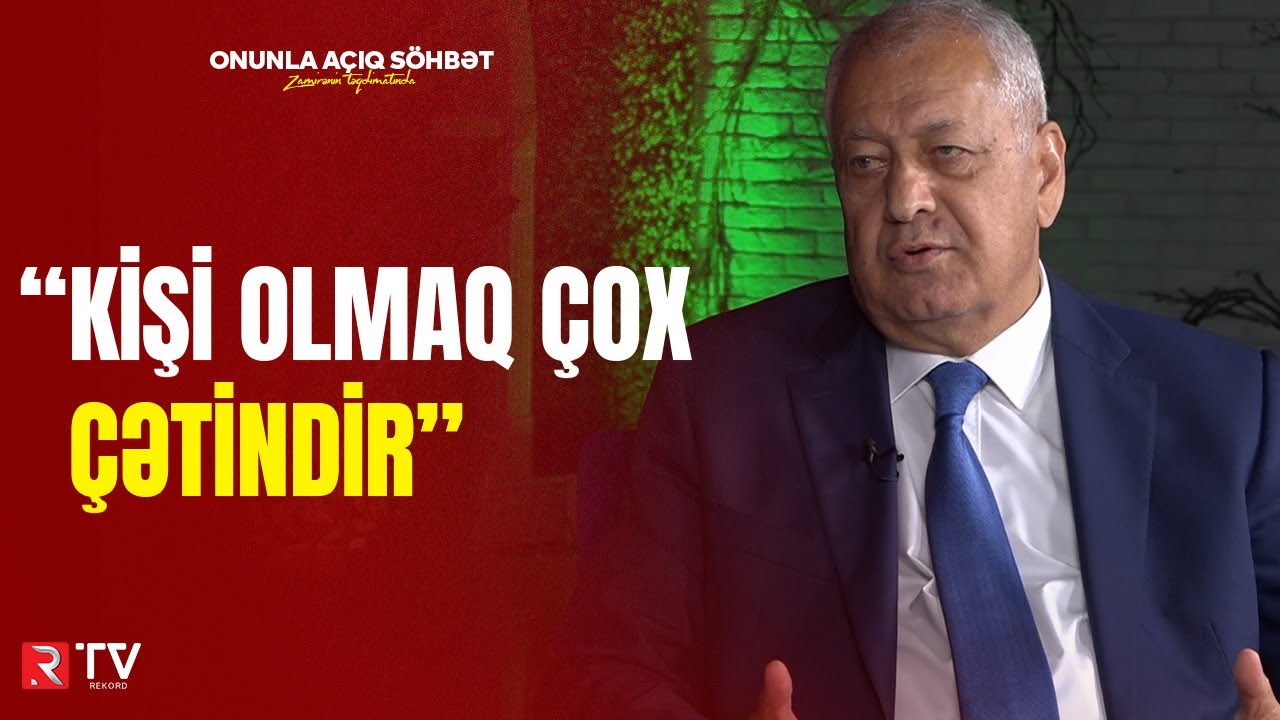Vahid Əhmədovdan sərt fikirlər: “ Kişi olmaq çox çətindir”