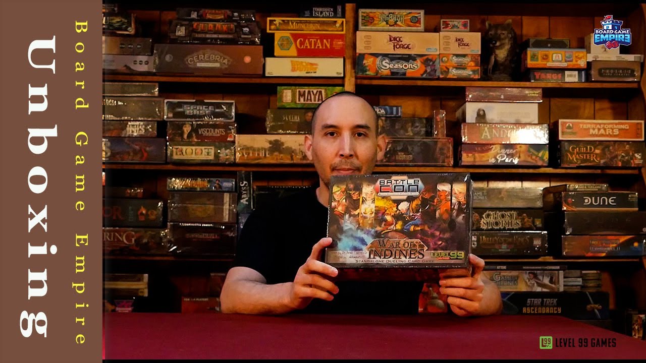 BattleCON: War of Indines Unboxing - Level 99 Games