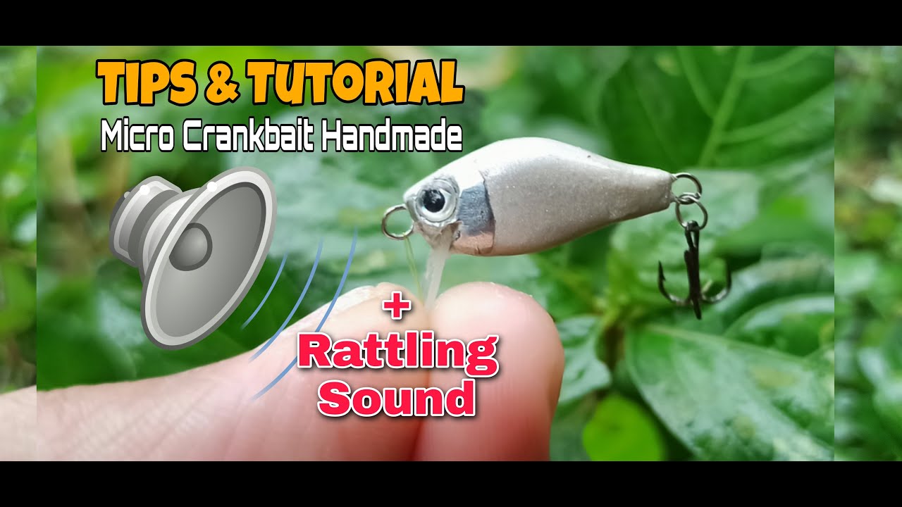Making Micro Crankbait handmade terbaru dengan Rattling Sound