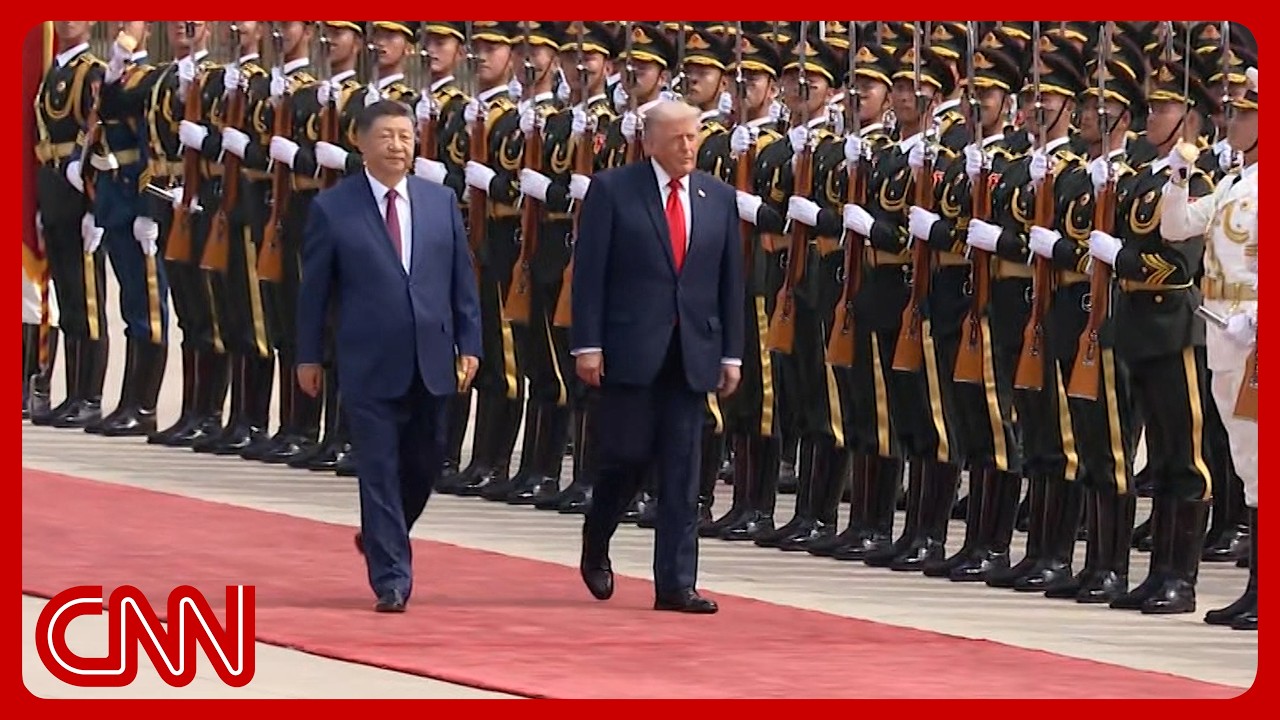 Live: Xi greets Trump in China ahead of bilateral meeting