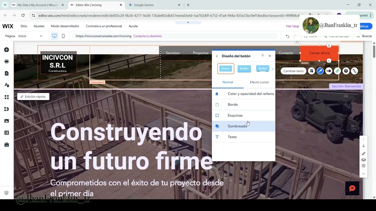 Como hacer página web con Wix