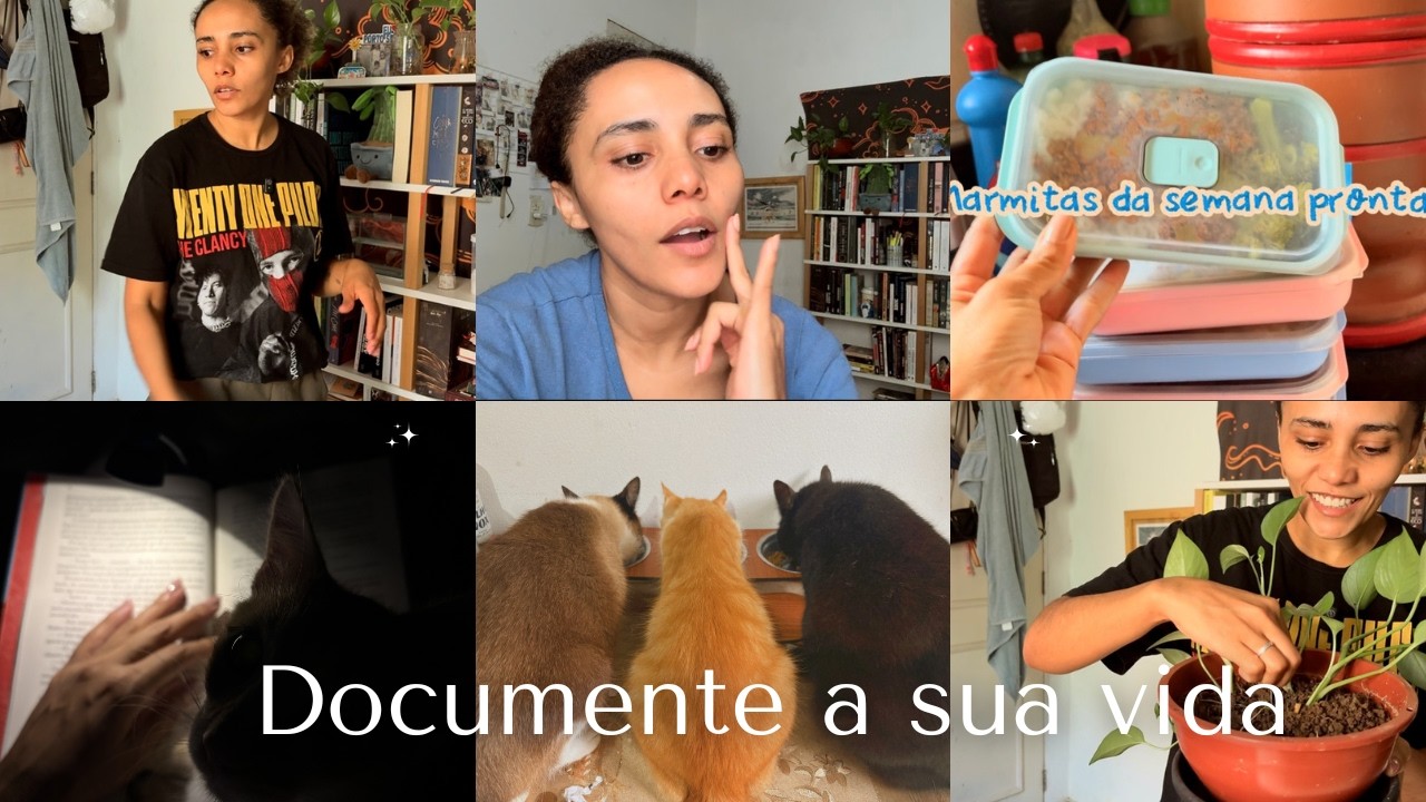 Vlog do final de semana - Organização, rotina e dias calmos