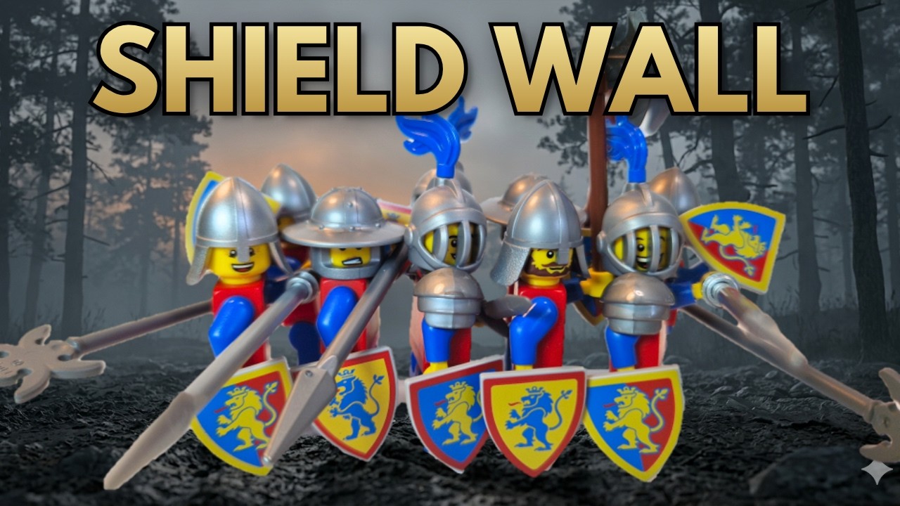 🛡️Строим идеальную защитную стену из LEGO🛡️ — пошаговая сборка⚔️