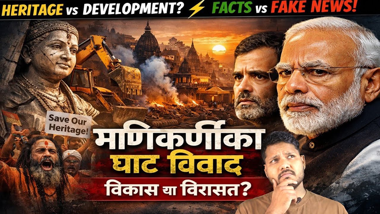 The Burning Manikarnika Ghat Development or Demolition Controversy In Varanasi |Banaras |DocDraft 