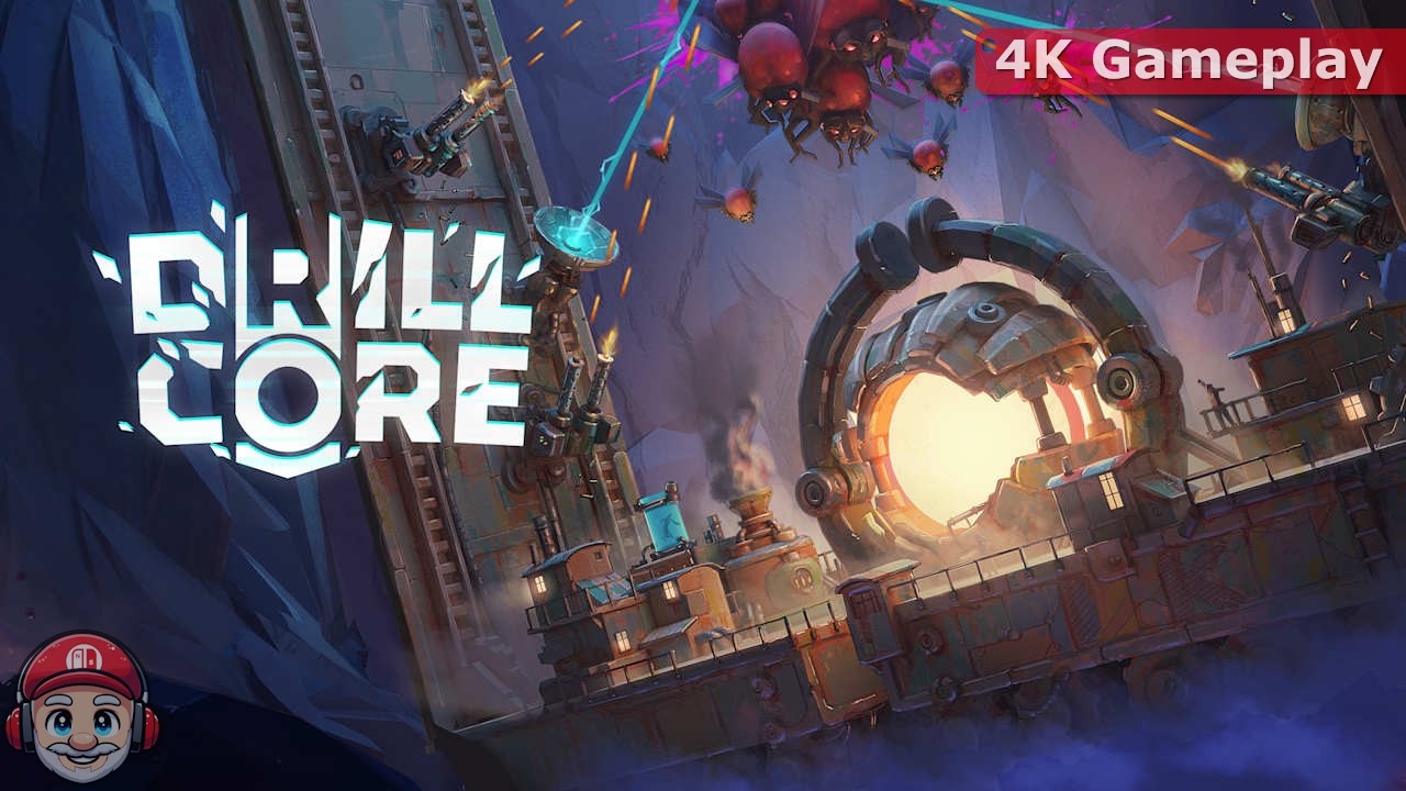 Drill Core 4K Gameplay on Nintendo Switch 2