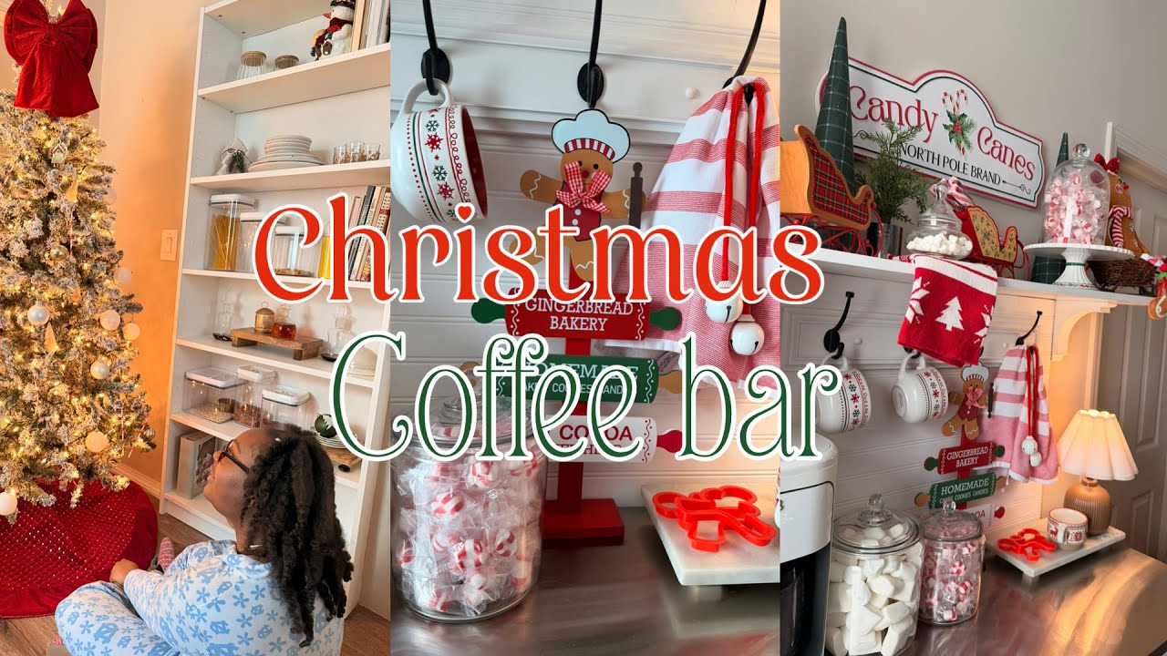 CANDY CANES COFFEE BAR |  DECORACI&Oacute;N DE NAVIDAD 2025 |  FANTASTI CLEAN