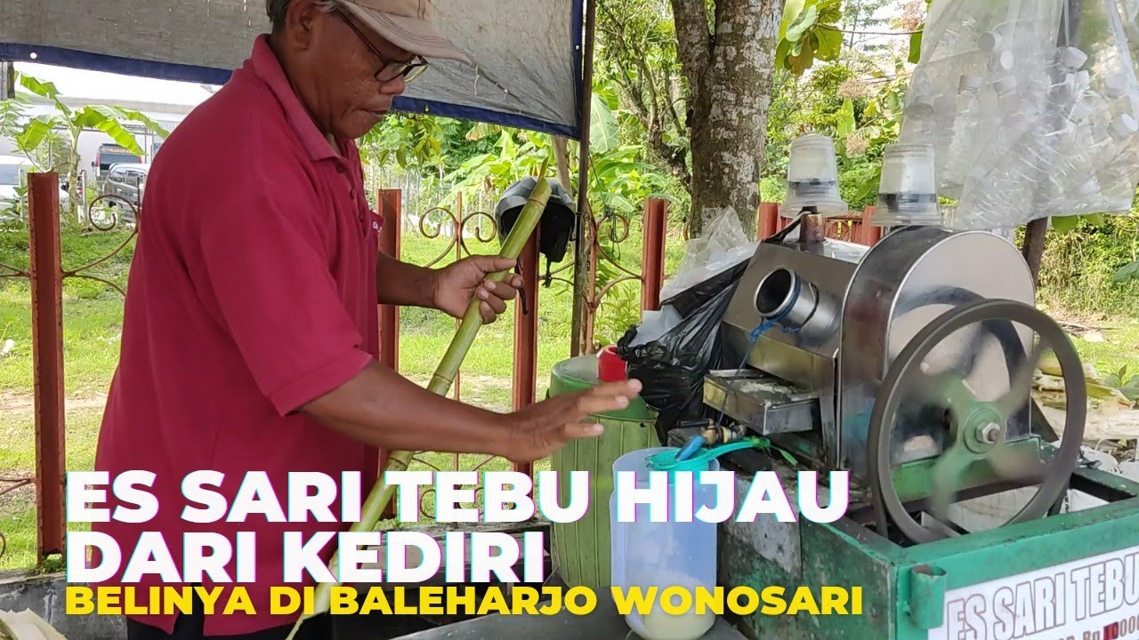 Es Sari Tebu Hijau Kediri, Belinya di Wonosari Gunungkidul