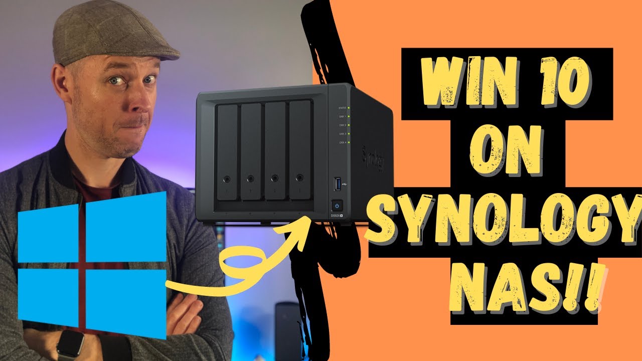 Как установить и запустить Windows 10 непосредственно на Synology NAS пошагово