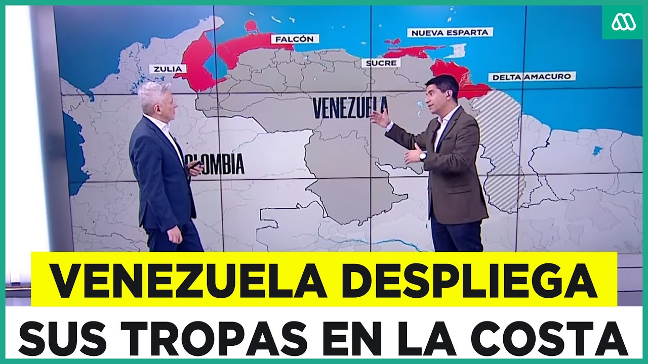 El momento más álgido del conflicto: Tropas de Venezuela se despliega en la costa